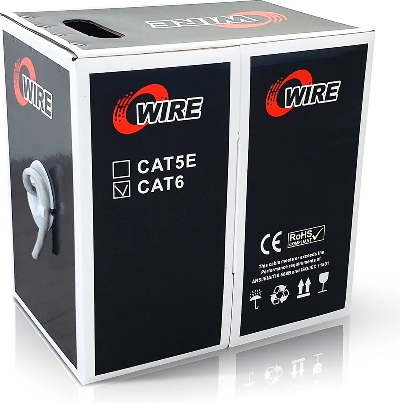 JMS JMS-UTP0033 - Cat 6 UTP-kabel - Zonder connector - 100 m de LogiLink en Blanc – photo produit