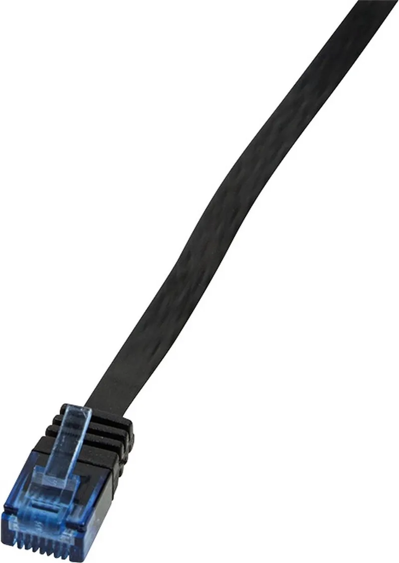 LogiLink 10m Cat.5e U/UTP RJ45 netwerkkabel Cat5e U/UTP (UTP) från LogiLink i Svart – produktbild