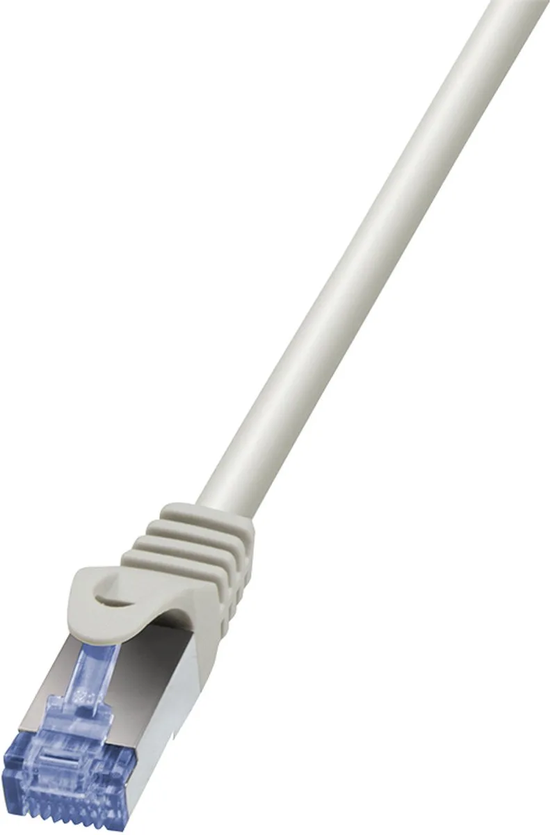 Logilink 140250 - Netwerkkabel - RJ45 - 1 m - grijs by LogiLink in Transparent – product photo