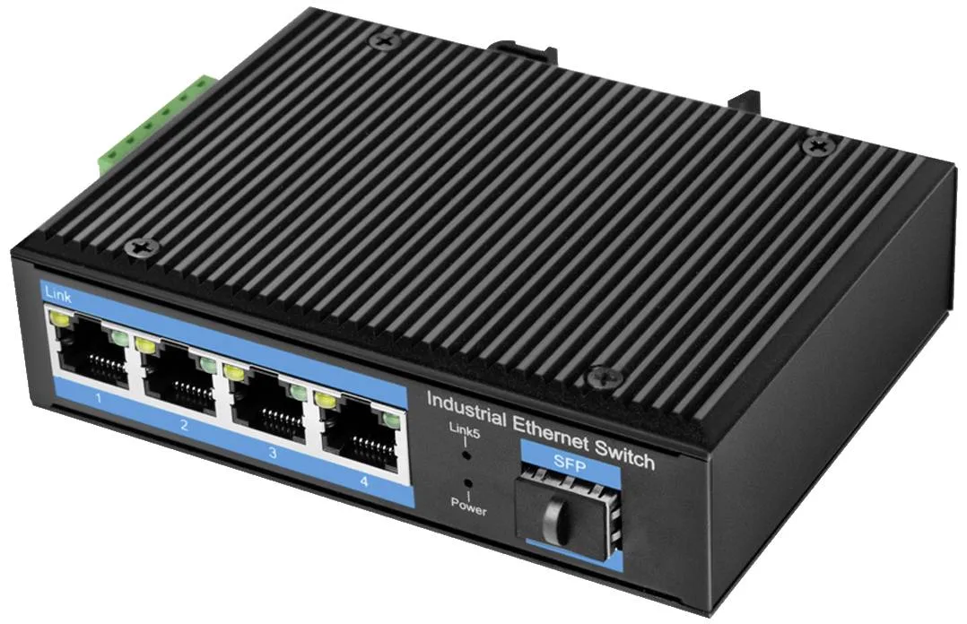 Logilink 4-Port Gigabit Ethernet Switch 1000Mbit/s +1 SFP PT fra LogiLink – produktbillede