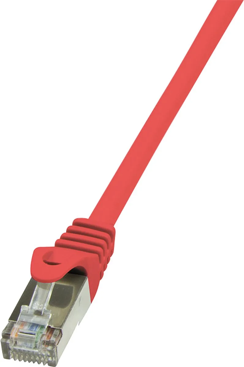 LogiLink 5m Cat.5e F/UTP netwerkkabel Cat5e F/UTP (FTP) by LogiLink in Red – product photo