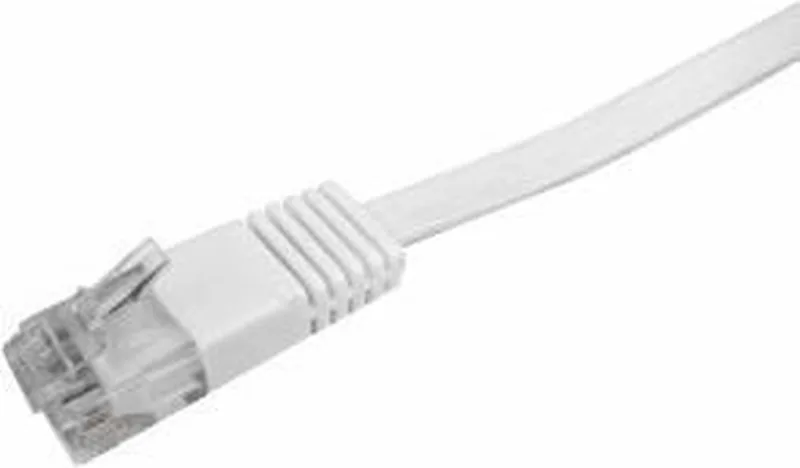 Netwerkkabel - RJ45 - 7.5 m från LogiLink i Vit – produktbild