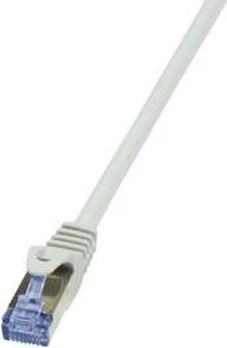 Patchcord Cat6A 7S Ftp Netwerkkabel 20M 600Mhz Voor Router En Switch by LogiLink in Grey – product photo