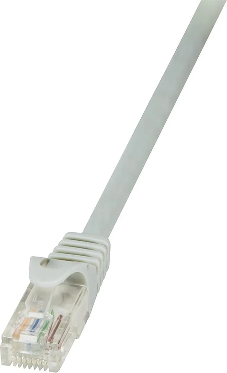 Patchkabel Cat5E 7,5 M Utp Voor Internetnetwerk, Thuisrouter från LogiLink i Grå – produktbild