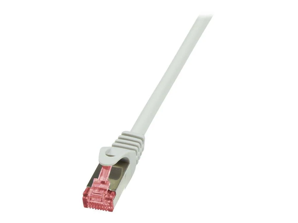 Patchkabel CAT6 S/FTP AWG27 PIMF 15,00m grau von LogiLink – Produktfoto