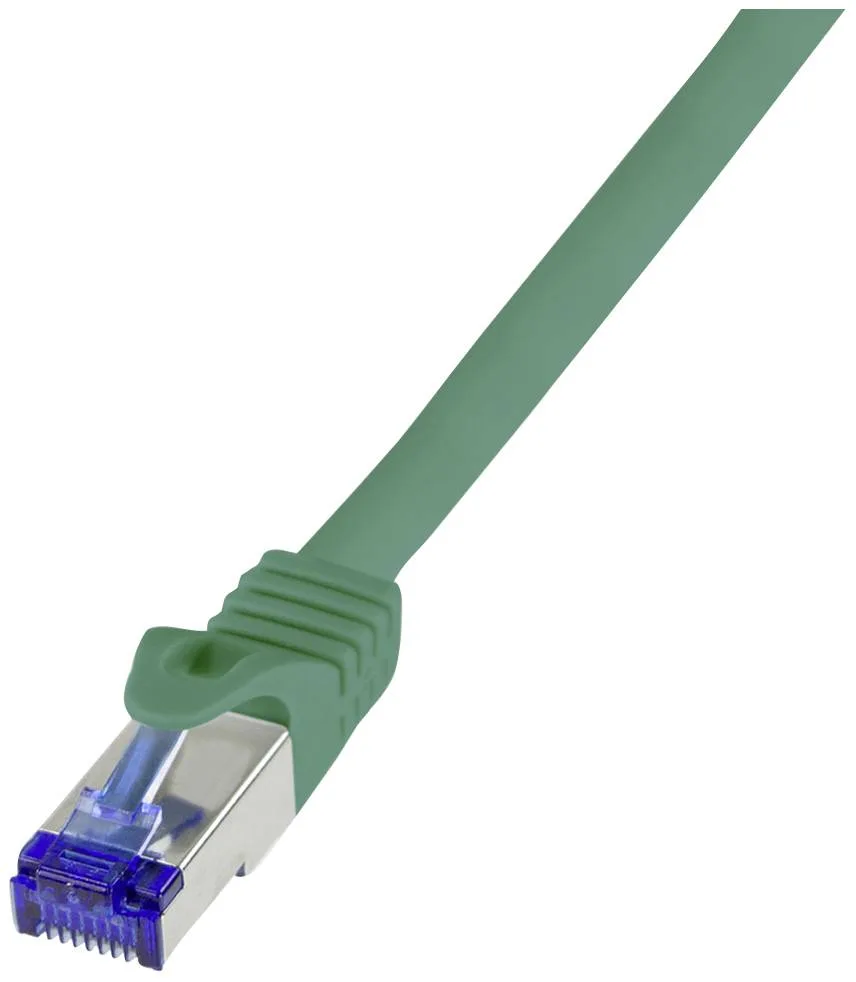 Patchkabel Ultraflex, Cat.6A, S/FTP, grün, 0,5 m by LogiLink – product photo
