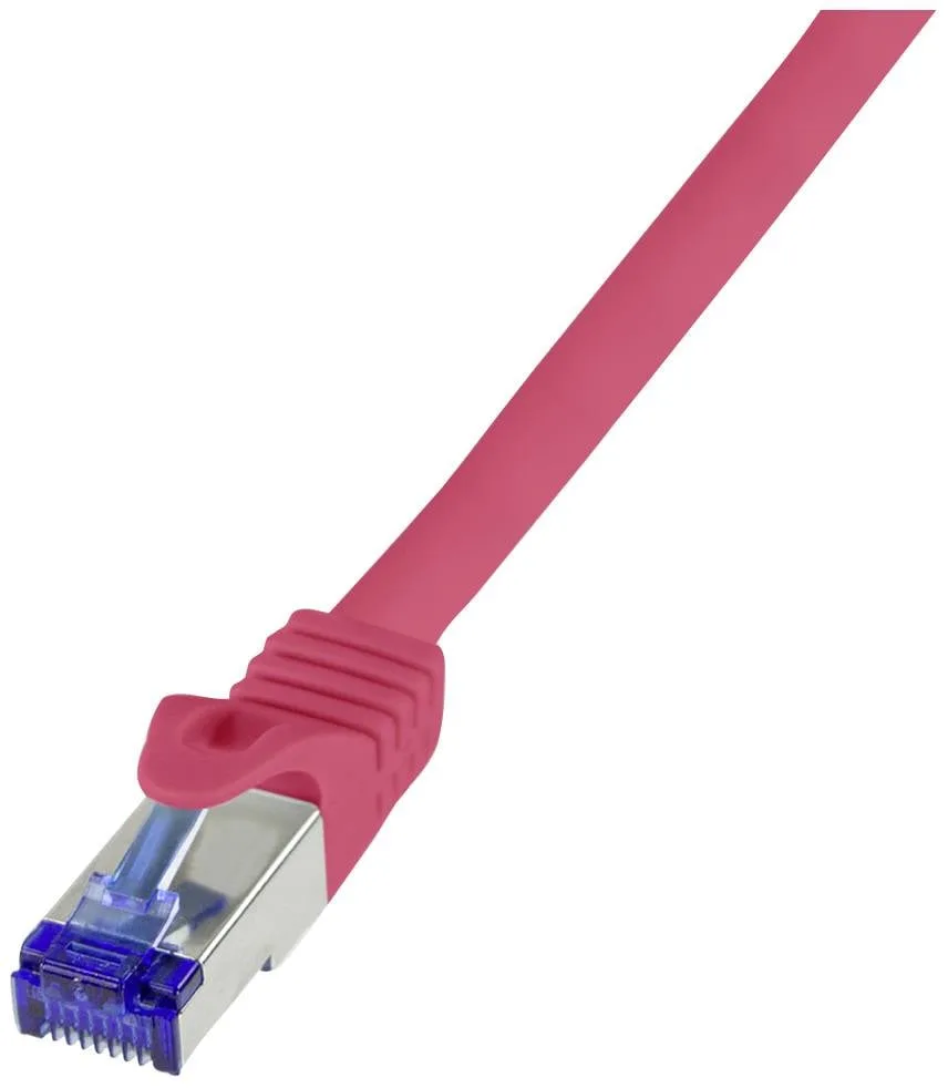 Patchkabel Ultraflex, Cat.6A, S/FTP, rot, 0,5 m by LogiLink – product photo