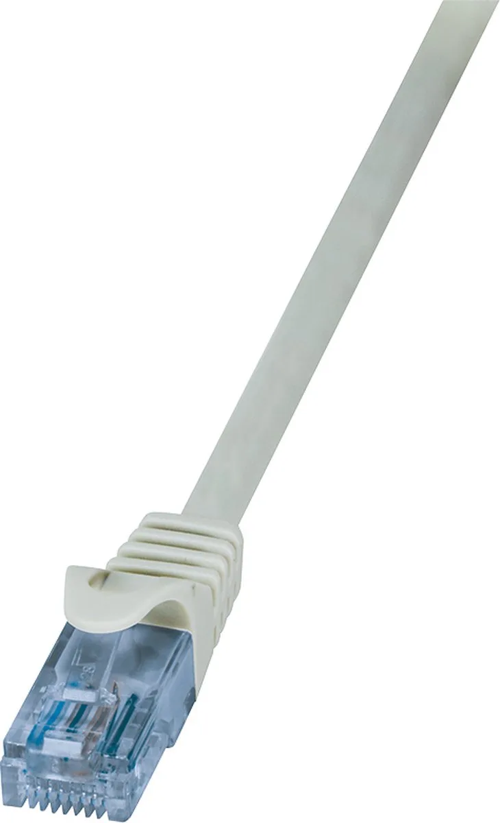 Patchkabel Voor Router, Switch En Pc, 7,5 M Cat6A Uutp, Stabiele Verbinding by LogiLink in Grey – product photo