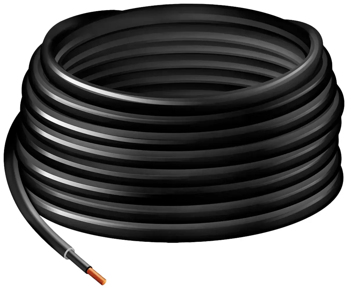 PHC0200 H1Z2Z2-K, 6 mm² Installatiekabel Kabellengte 25 m by LogiLink in Black – product photo