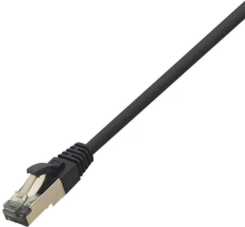 Premium Cat.8.1 Patchkabel, schwarz, 5,00m LSZH från LogiLink – produktbild