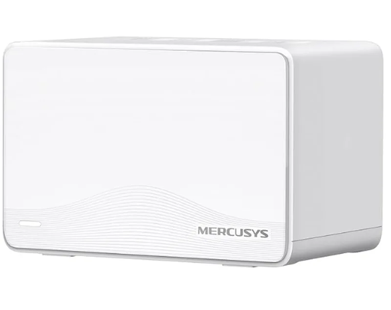 Halo H25BE Mesh-WLAN-Set (2er-Pack), Wi-Fi 7 BE3600 Dualband-Router & Repeater, 3 × Gigabit-Anschlüsse pro Einheit, MU-MIMO, WPA3, Kindersicherung, empfohlen für Häuser mit 2–4 Schlafzimmern van Mercusys – productfoto