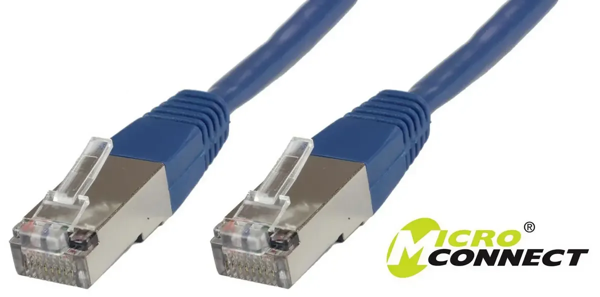 B-FTP615B RJ45 Patchkabel 15 m Blau 1 St. van Microconnect – productfoto