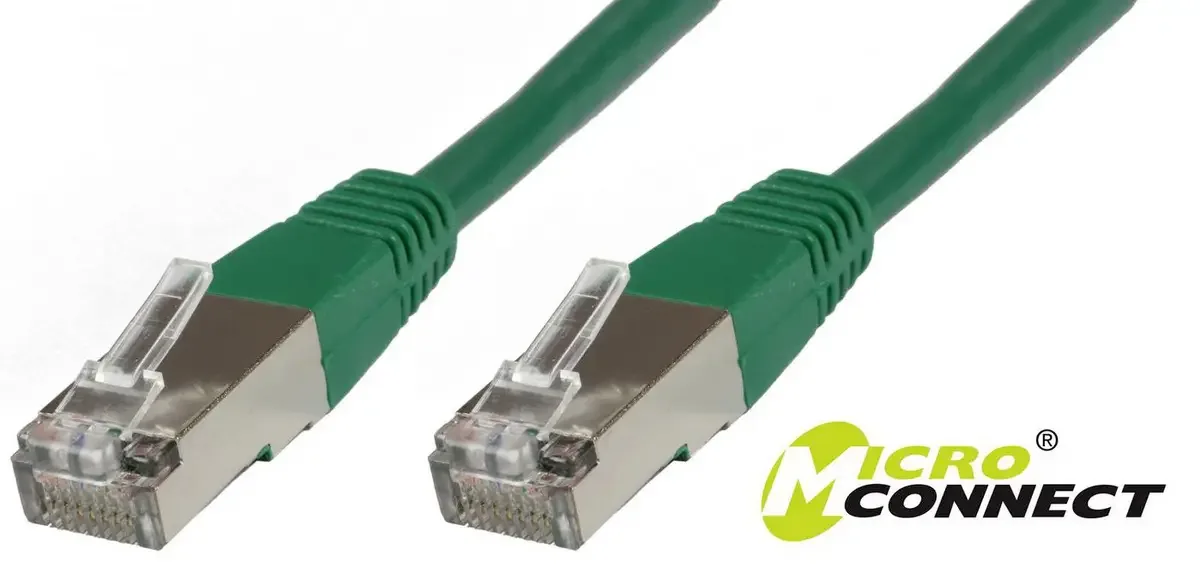 B-FTP615G RJ45 Patchkabel 15 m Grün 1 St. van Microconnect – productfoto