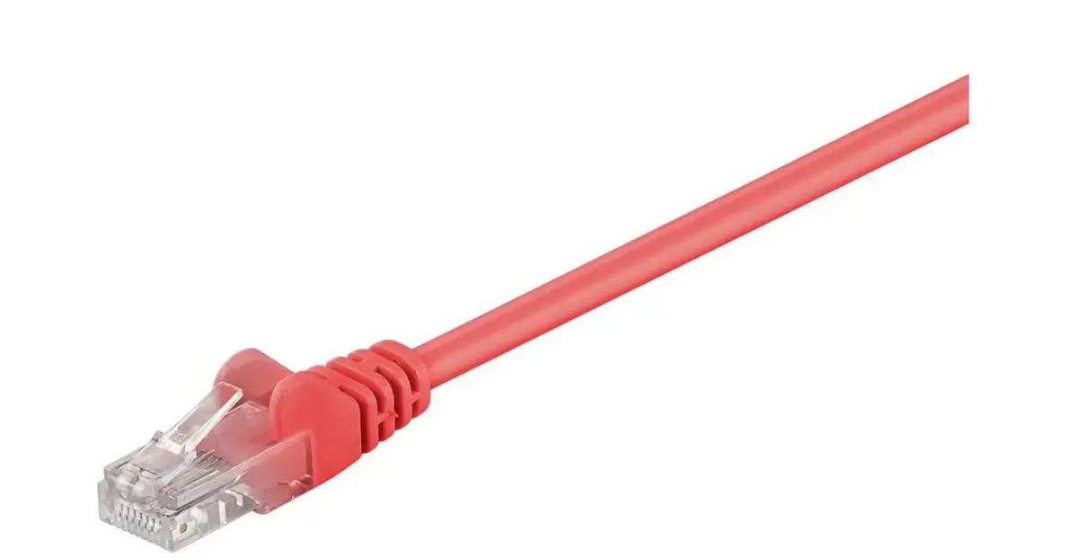 B-UTP515R RJ45 Câble réseau, câble patch 15 m 1 pc(s) von Microconnect in Rot – Produktfoto