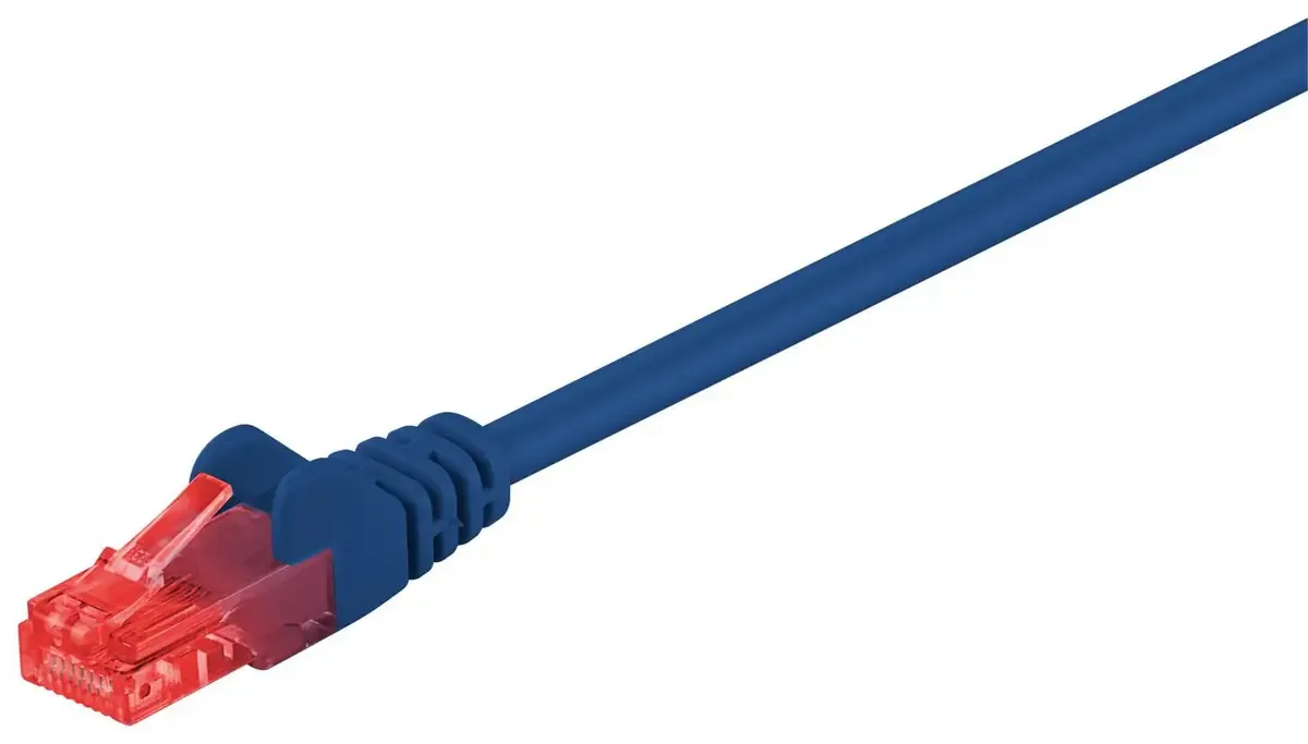 B-UTP615B RJ45 Câble réseau, câble patch 15 m 1 pc(s) von Microconnect in Blau – Produktfoto