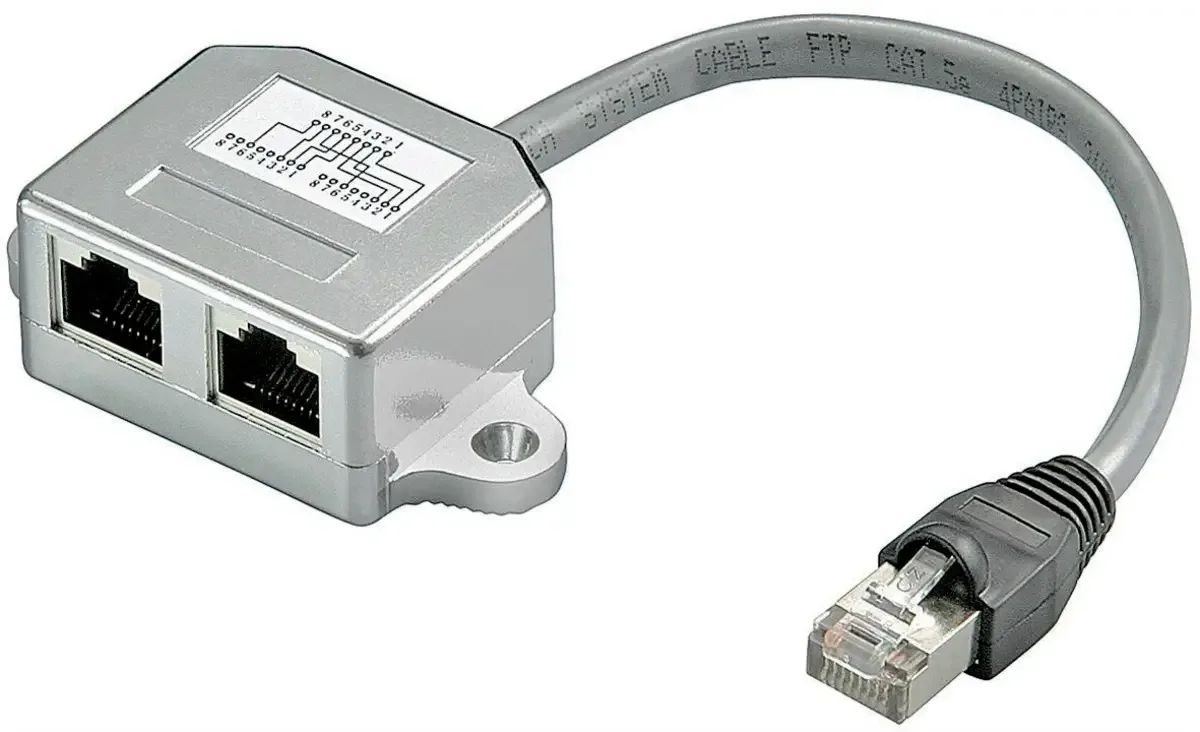 MPK420 RJ45 netwerkkabel, patchkabel 0.2 m, 1 st. van Microconnect in Grijs – productfoto