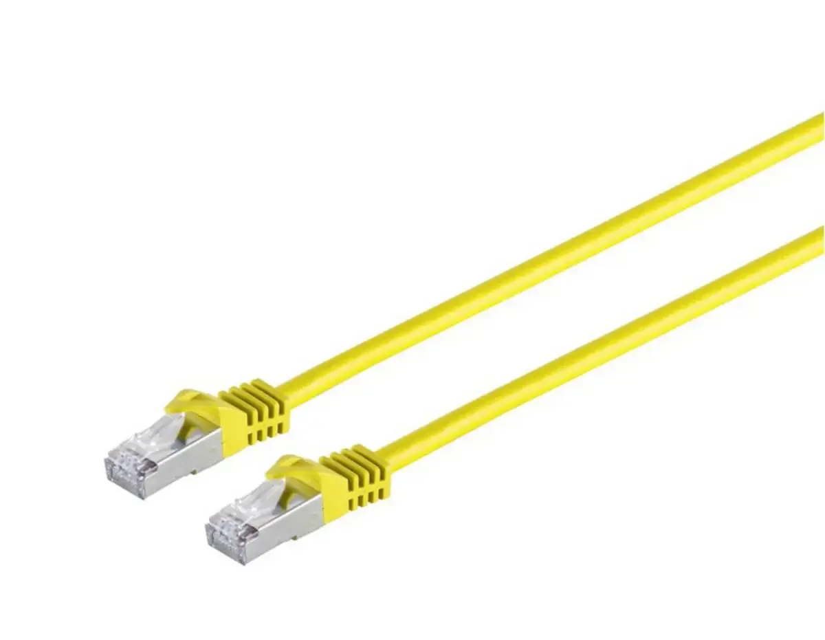 SFTP7005Y RJ45 netwerkkabel, patchkabel 0.5 m, 1 st. van Microconnect in Geel – productfoto