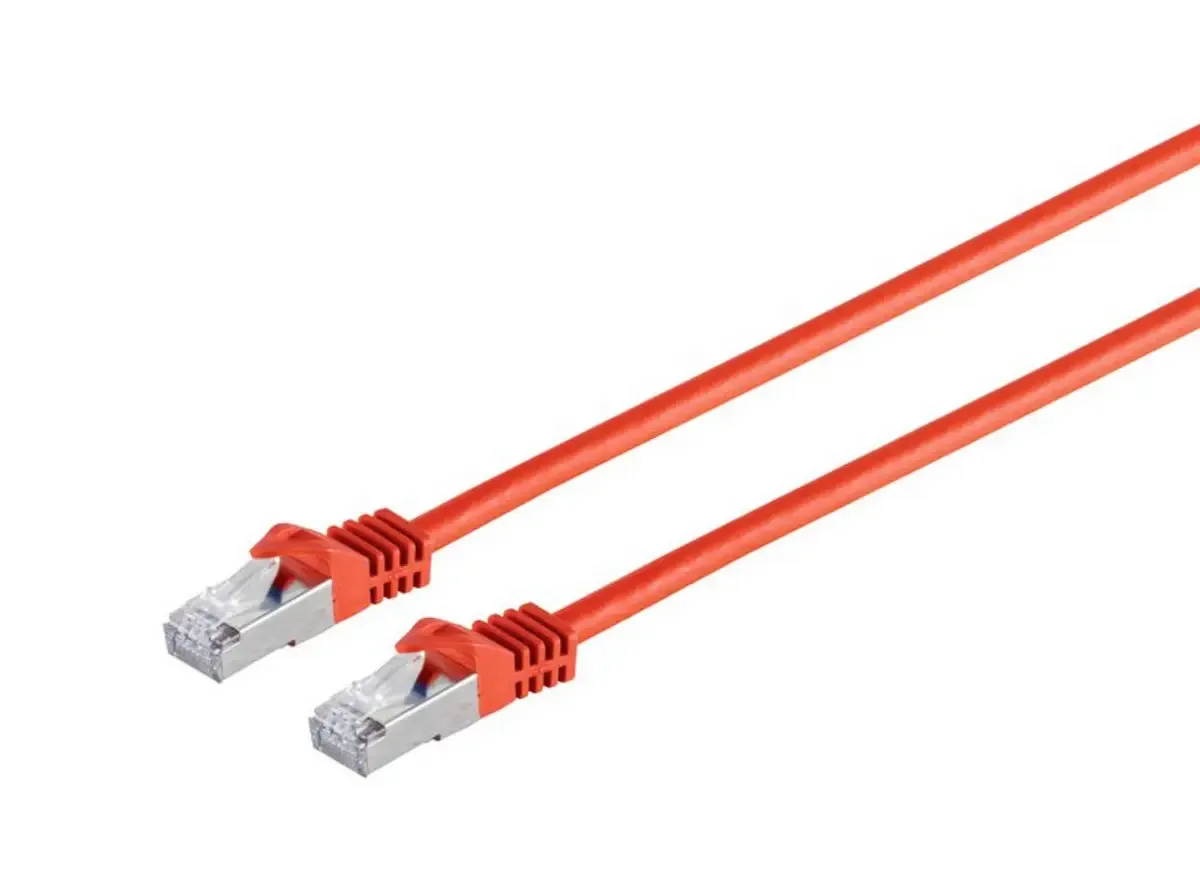 SFTP7015R RJ45 netwerkkabel, patchkabel 1.5 m, 1 st. van Microconnect in Rood – productfoto