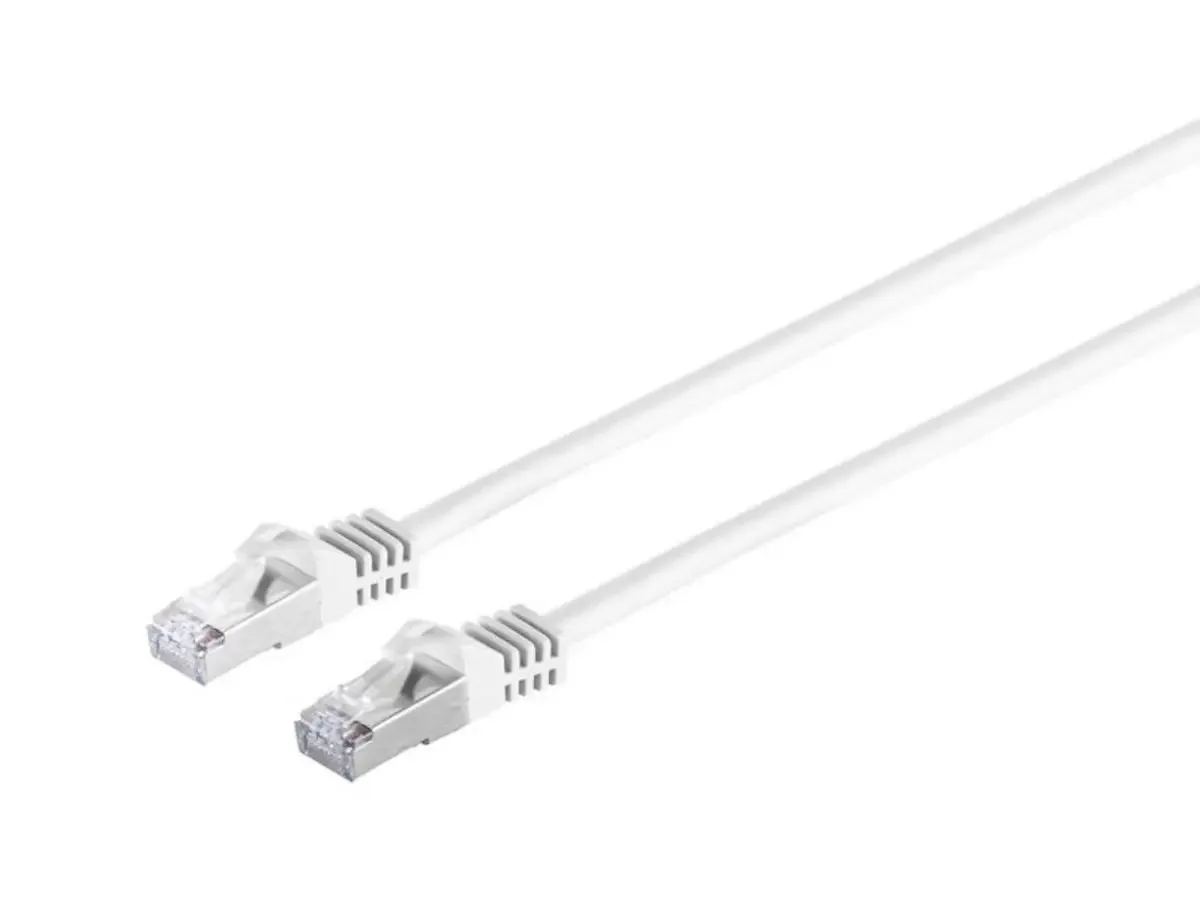 SFTP703W RJ45 netwerkkabel, patchkabel 3 m, 1 st. van Microconnect in Wit – productfoto
