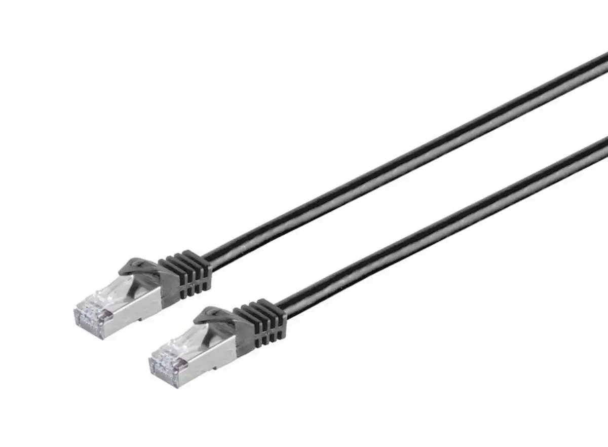 SFTP705S RJ45 netwerkkabel, patchkabel 5 m, 1 st. van Microconnect in Zwart – productfoto