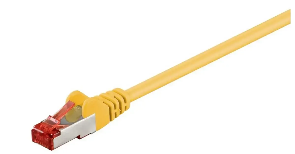 SSTP650Y RJ45 Câble réseau, câble patch 50 m 1 pc(s) von Microconnect in Gelb – Produktfoto