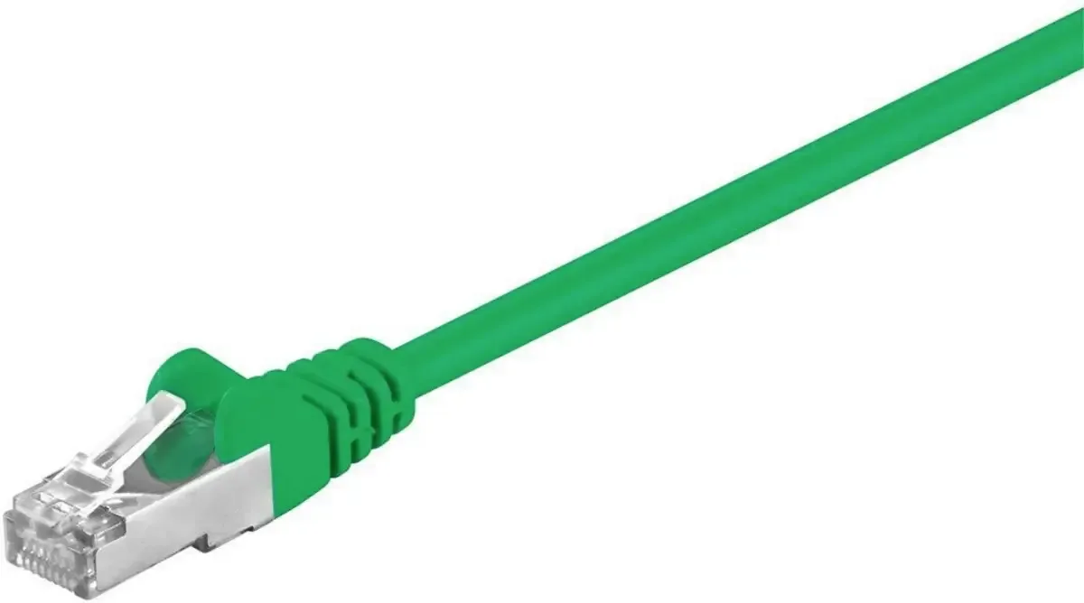 STP507G RJ45 netwerkkabel, patchkabel 7 m, 1 st. van Microconnect in Groen – productfoto
