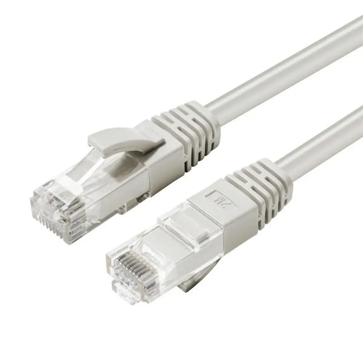 UTP6003 RJ45 netwerkkabel, patchkabel 0.3 m, 1 st. van Microconnect in Grijs – productfoto
