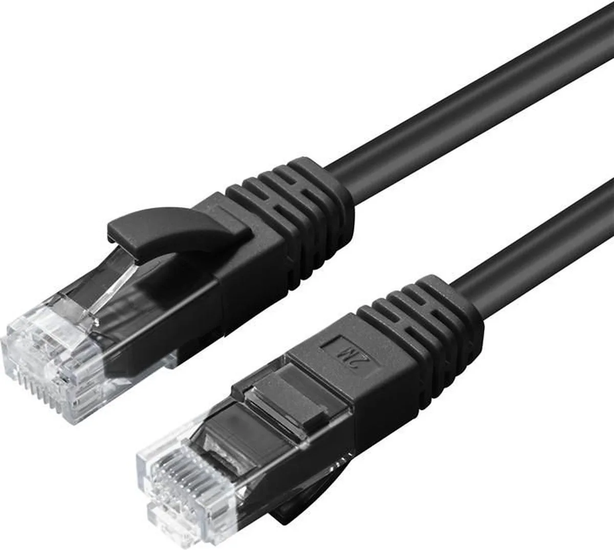 UTP610S - CAT6 U/UTP Netwerkkabel - 10.0m van Microconnect in Zwart – productfoto