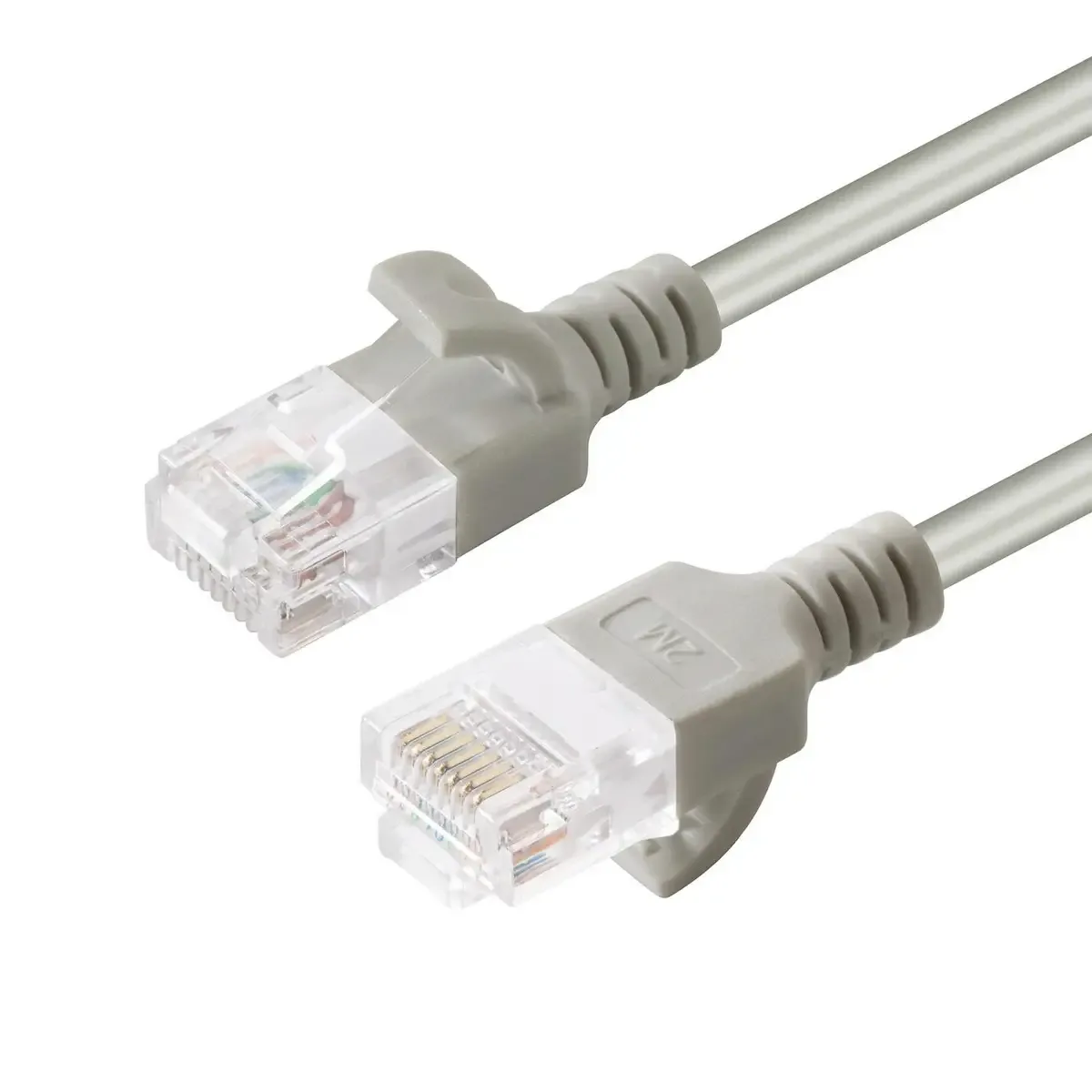 V-UTP605-SLIM RJ45 netwerkkabel, patchkabel 5 m, 1 st. van Microconnect in Grijs – productfoto