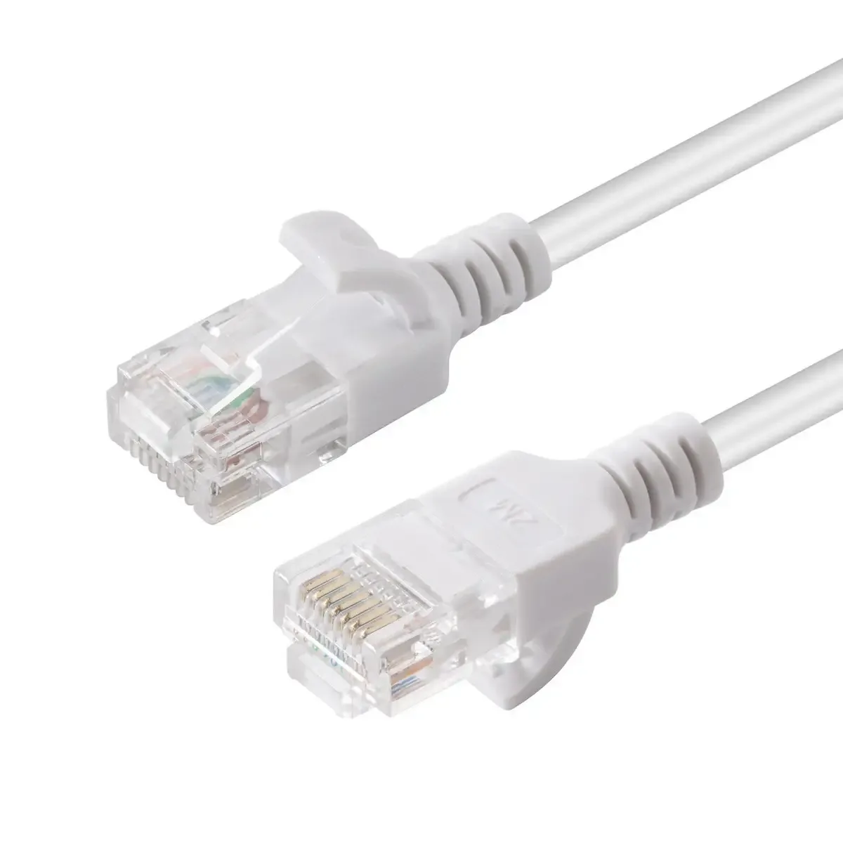V-UTP6075W-SLIM RJ45 Câble réseau, câble patch 7.5 m 1 pc(s) von Microconnect in Weiß – Produktfoto