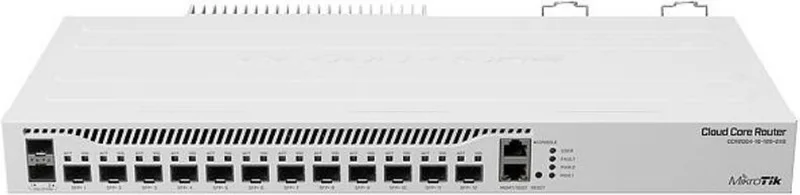 CCR2004-1G-12S+2XS bedrade router Gigabit Ethernet by MikroTik in White – product photo