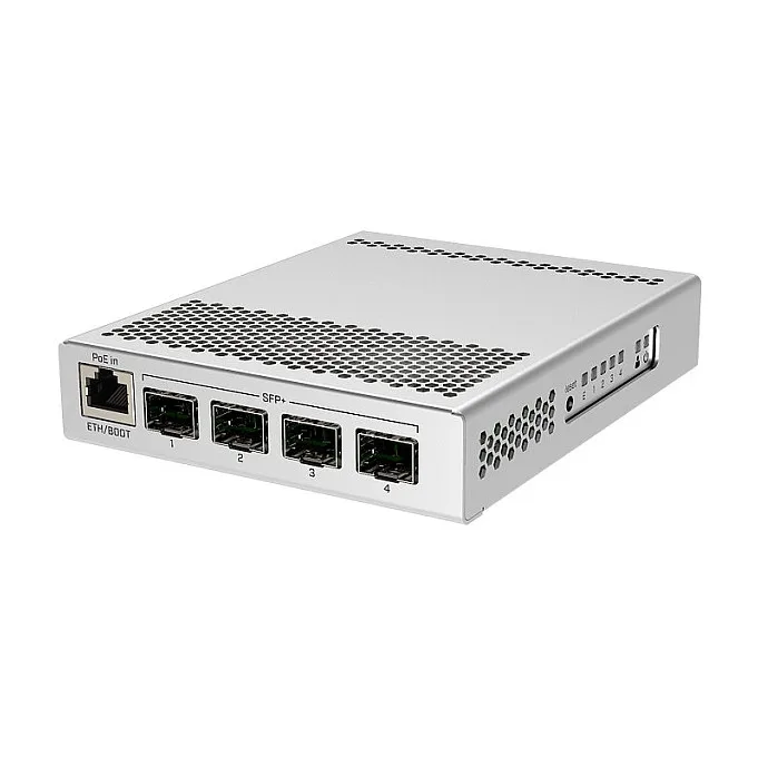 CRS305-1G-4S+IN network switch van MikroTik – productfoto