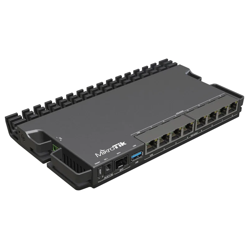 RB5009UPR+S+IN wired router by MikroTik – product photo