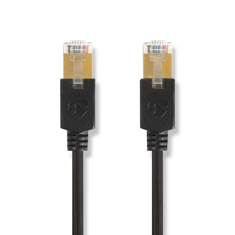 Cat 6 F/UTP-netwerkkabel | RJ45 (8P8C) male - RJ45 (8P8C) male | 2,0 m | Antraciet från Nedis – produktbild