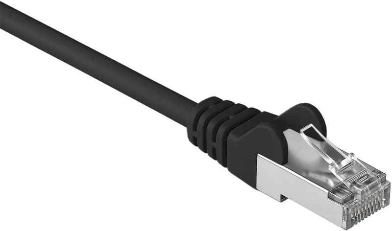 CAT5e Netwerkkabel - SF/UTP - RJ45 Male - RJ45 Male - 15.0 m - Rond - PVC - Envelop de Nedis en Noir – photo produit