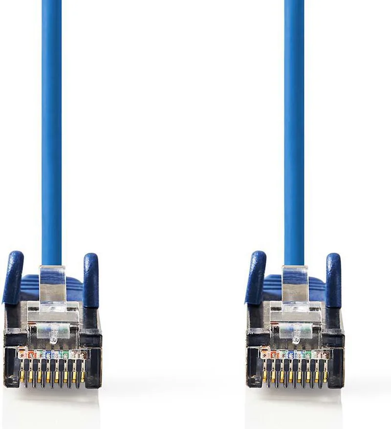 CAT5e Netwerkkabel - SF/UTP - RJ45 Male - RJ45 Male - 20.0 m - Rond - PVC - Envelop de Nedis en Bleu – photo produit