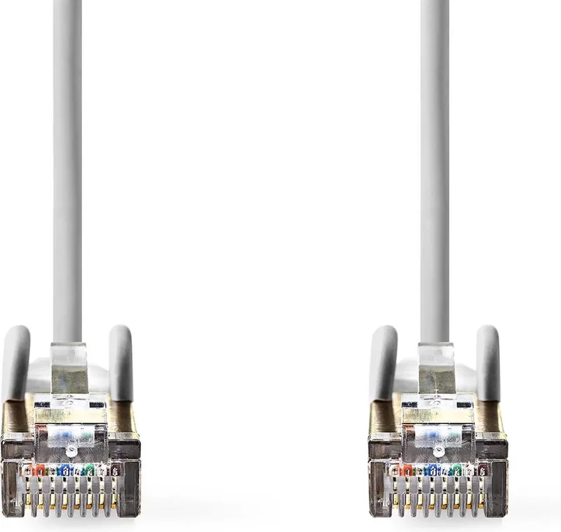 CAT5e Netwerkkabel - SF/UTP - RJ45 Male - RJ45 Male - 3.00 m - Rond - PVC - Doos de Nedis en Gris – photo produit