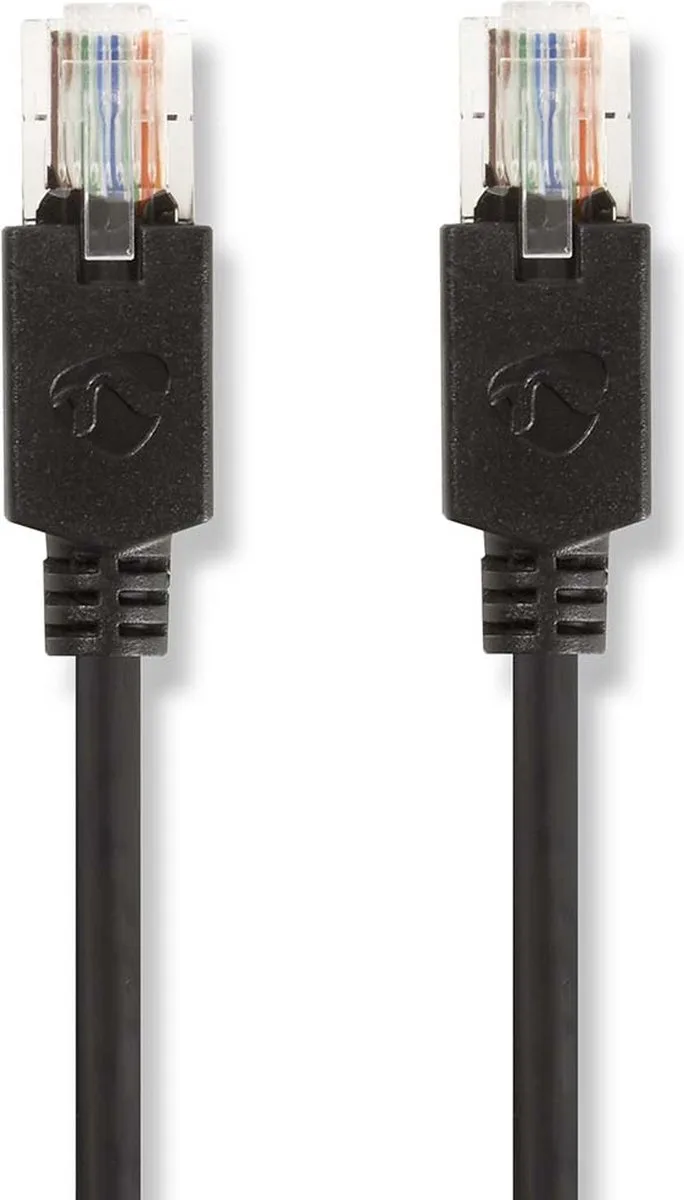 CAT5e Netwerkkabel - U/UTP - RJ45 Male - RJ45 Male - 10.0 m - Rond - LSZH - Window Box de Nedis en Anthracite – photo produit