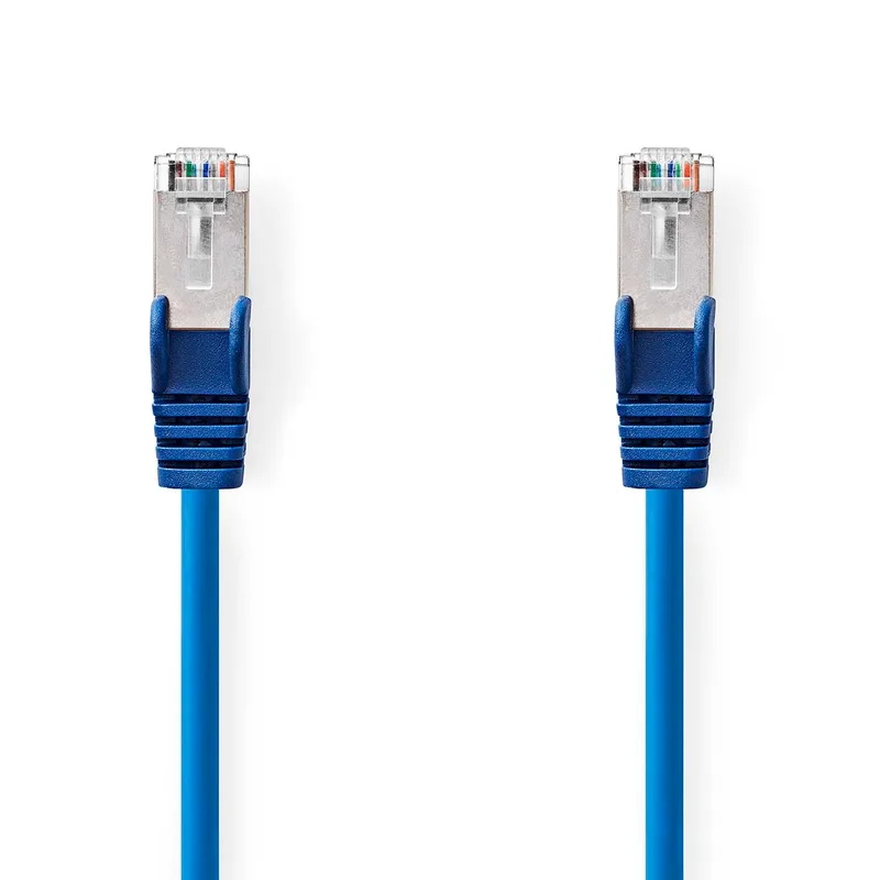 CAT5e SF/UTP-Netwerkkabel | RJ45 Male - RJ45 Male | 1,5 m | Blauw by Nedis – product photo