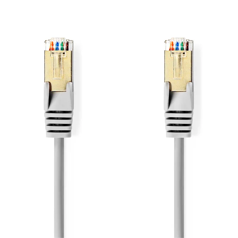 CAT5e SF/UTP-Netwerkkabel | RJ45 Male - RJ45 Male | 5,0 m | Grijs från Nedis – produktbild