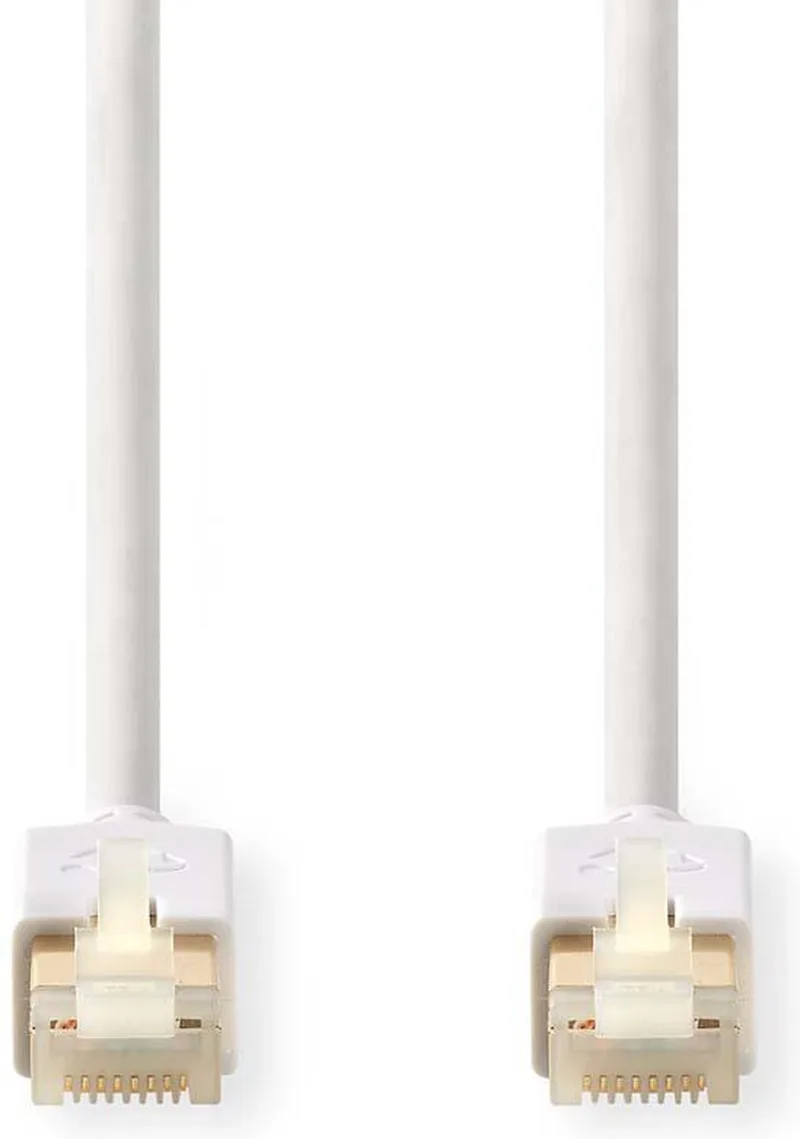 CAT6 Netwerkkabel - RJ45 Male - RJ45 Male - F/UTP - 20.0 m - Rond - LSZH / PVC - Window Box från Nedis i Vit – produktbild
