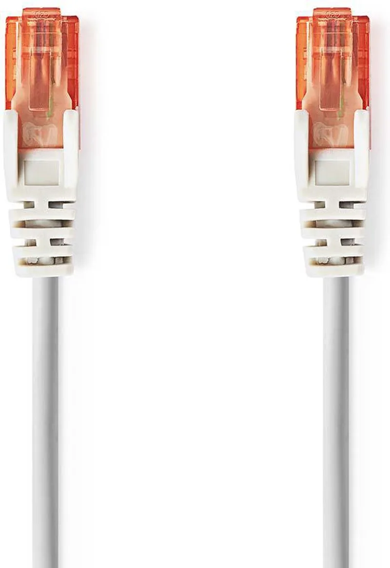 CAT6 Netwerkkabel - RJ45 Male - RJ45 Male - U/UTP - 30.0 m - Rond - PVC - Polybag by Nedis in Grey – product photo