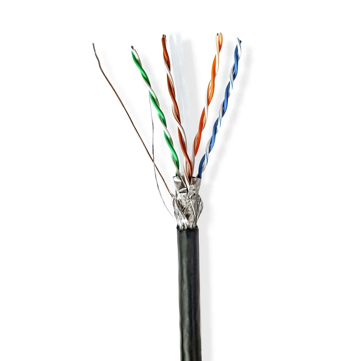 CAT6 Netwerkkabel Rol Solid - Buitenshuis - Rond de Nedis – photo produit