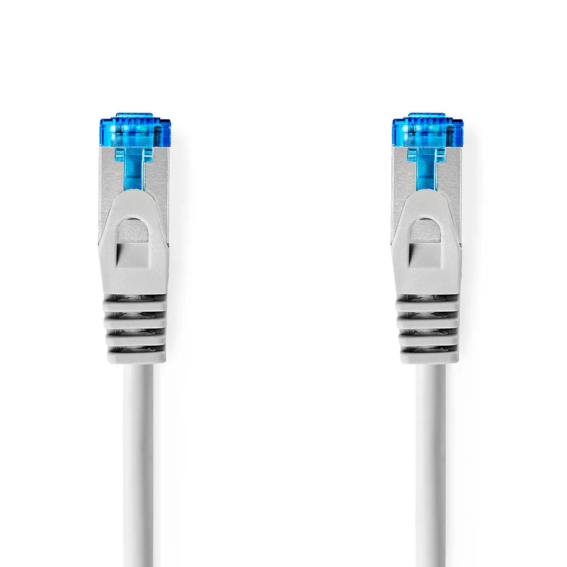 CAT6a SF/UTP-Netwerkkabel | RJ45 Male - RJ45 Male | 0,5 m | Grijs de Nedis – photo produit
