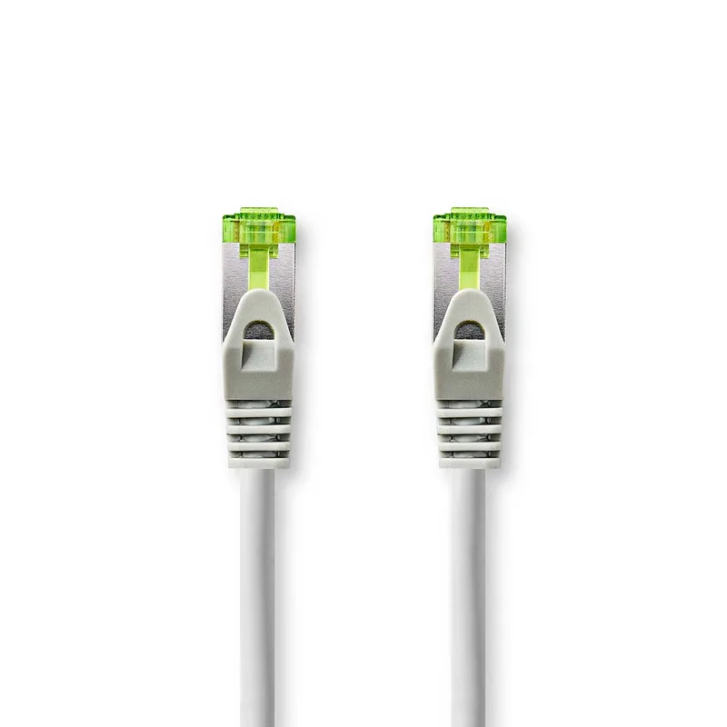 CAT7-Kabel | S/FTP | RJ45 | RJ45 | 3.0 m | Rond | LSZH | Grijs | Window Box från Nedis – produktbild