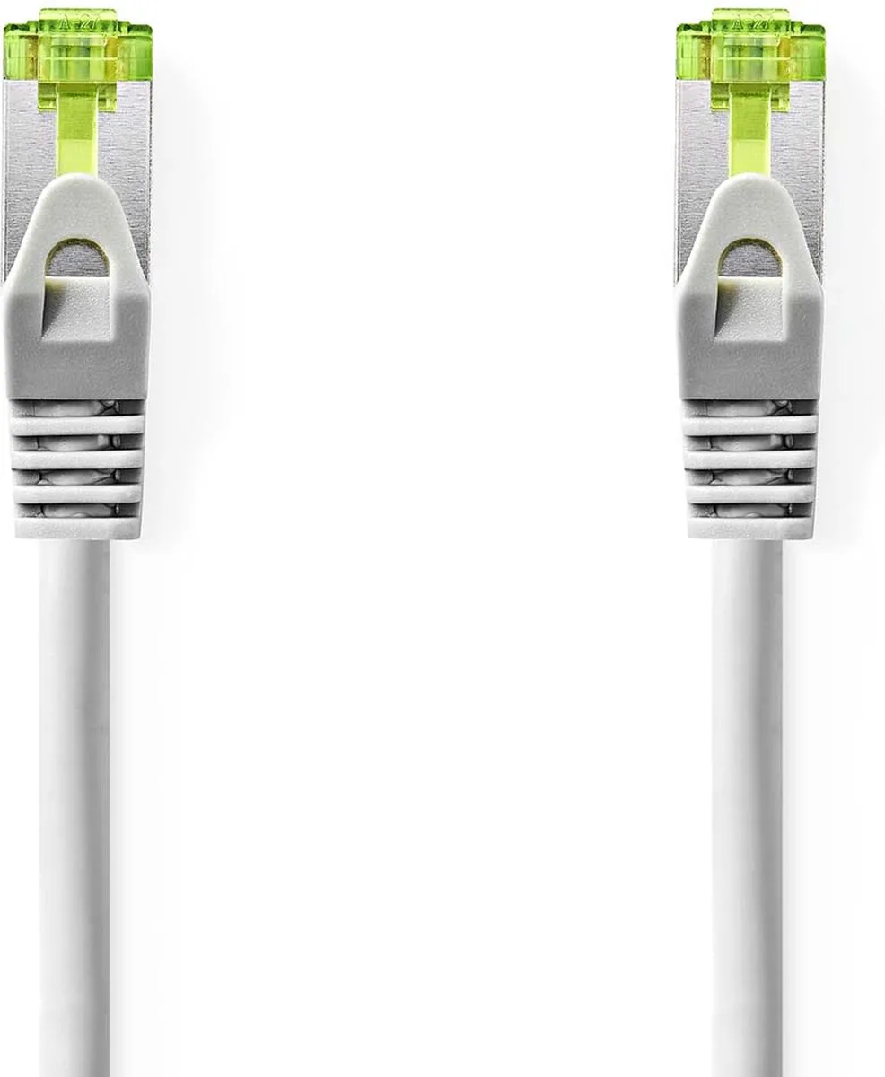 CAT7 Netwerkkabel - S/FTP - RJ45 Male - RJ45 Male - 1.00 m - Snagless - Rond - LSZH - Envelop van Nedis in Grijs – productfoto