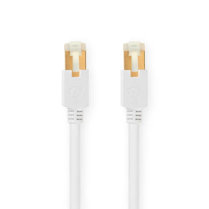 Netwerkkabel CAT6 S/FTP | RJ45 (8P8C) male - RJ45 (8P8C) male | 20 m | Wit de Nedis – photo produit