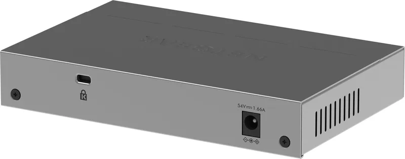 GS105PP - Netwerk Switch - Unmanaged - 1 Gpbs - 5 poorten von Netgear in Donker – Produktfoto