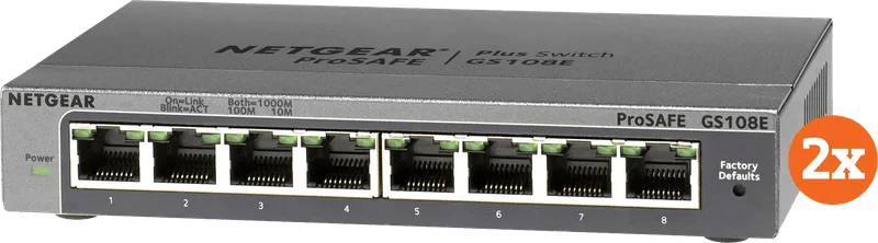 GS108E Duo Pack by Netgear – product photo