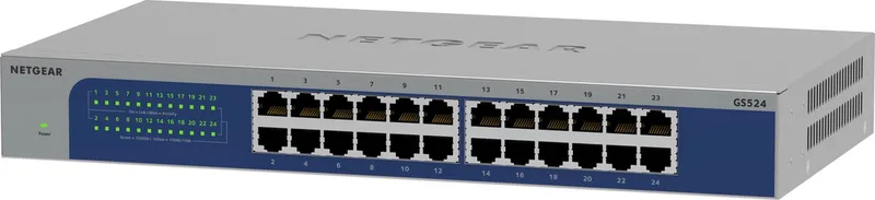GS524 - Netwerk Switch - Unmanaged - 1 Gbps - 24 poorten de Netgear en Gris – photo produit